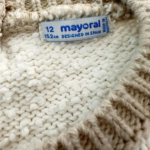 Mayoral | Knitted Striped Sweater (12 yrs) - Picture 6 of 7